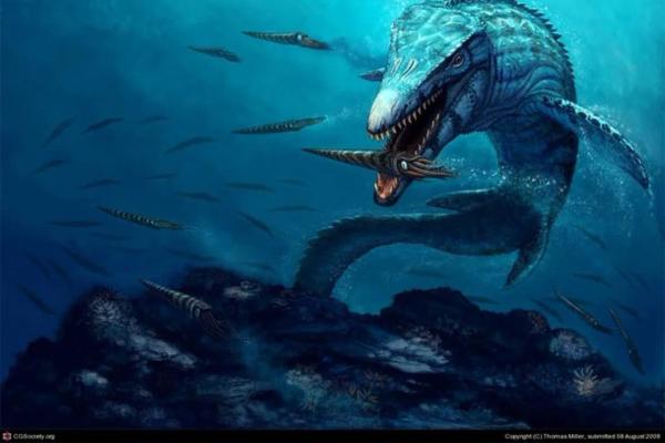 Reptiles acuáticos: características, respiración y ejemplos actuales y prehistóricos - Ejemplos de reptiles acuáticos prehistóricos 