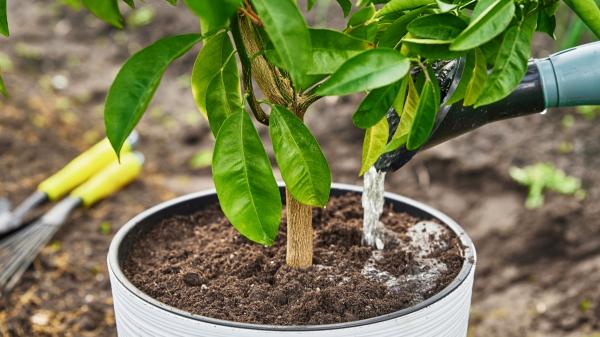 Cómo preparar el limonero en septiembre para que siga dando limones durante el otoño - El primer cambio que necesita el limonero en septiembre está en el riego
