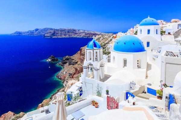 Islas volcánicas: qué son, formación y ejemplos - Santorini 