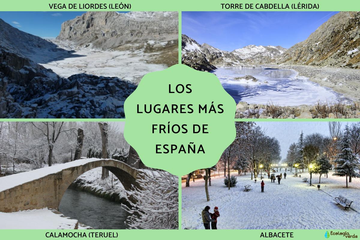 Los lugares más fríos de España