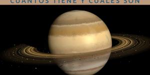 Anillos de Saturno: cuántos tiene y cuáles son