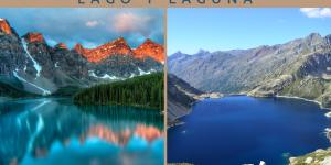 Diferencia entre lago y laguna