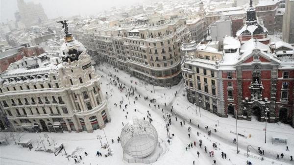 De la riada de Biescas a la DANA: los mayores desastres naturales que han marcado a España en los últimos años - La gran nevada de Filomena (2021)