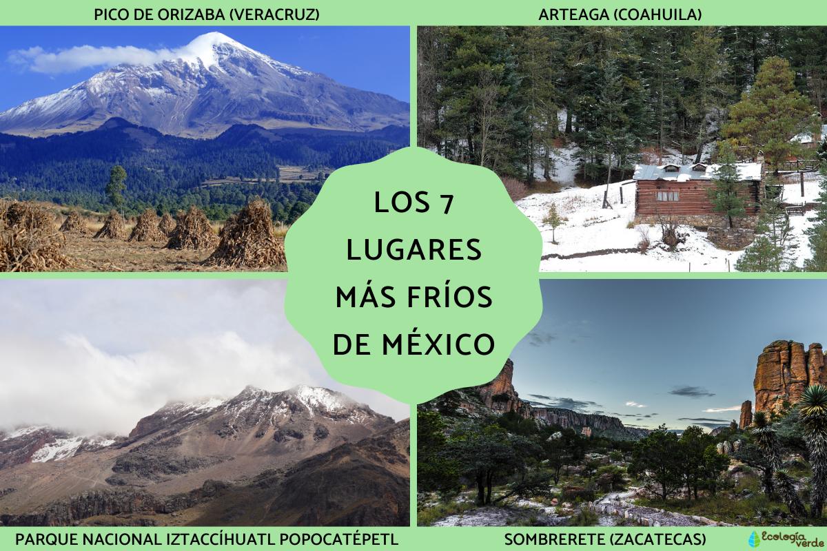 Los lugares más fríos de México