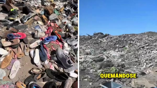 Hallan en el desierto de Atacama una montaña de 60.000 toneladas de ropa que se puede ver desde el espacio y contamina el entorno - Así se ha formado una montaña de 60.000 toneladas de ropa en pleno desierto de Atacama