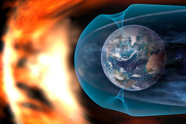 Viento solar: qué es y consecuencias - Viento solar y magnetosfera