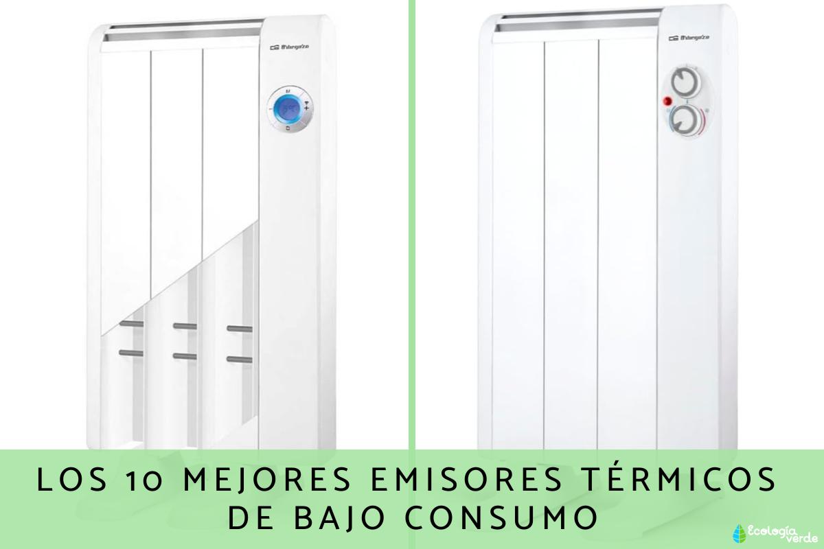 Los mejores emisores térmicos de bajo consumo
